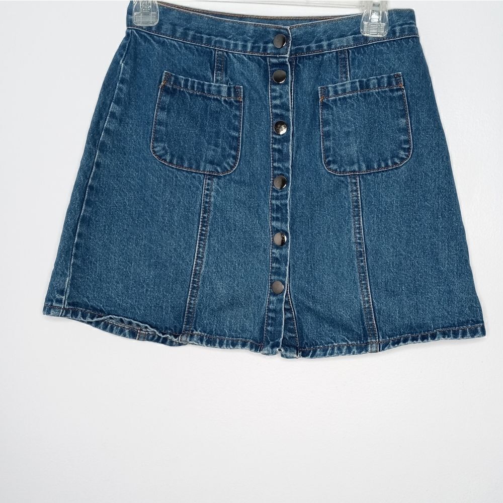 BDG jean mini skirt size small